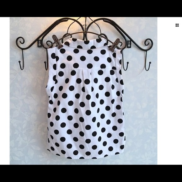 Girls polka dots shirt and shorts set - Picture 3 of 8